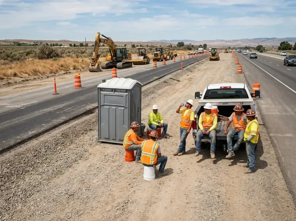 highway-road-construction-crew-007 — frequently asked questions, Porta Potty and Restroom Rentals in Lexington, SC